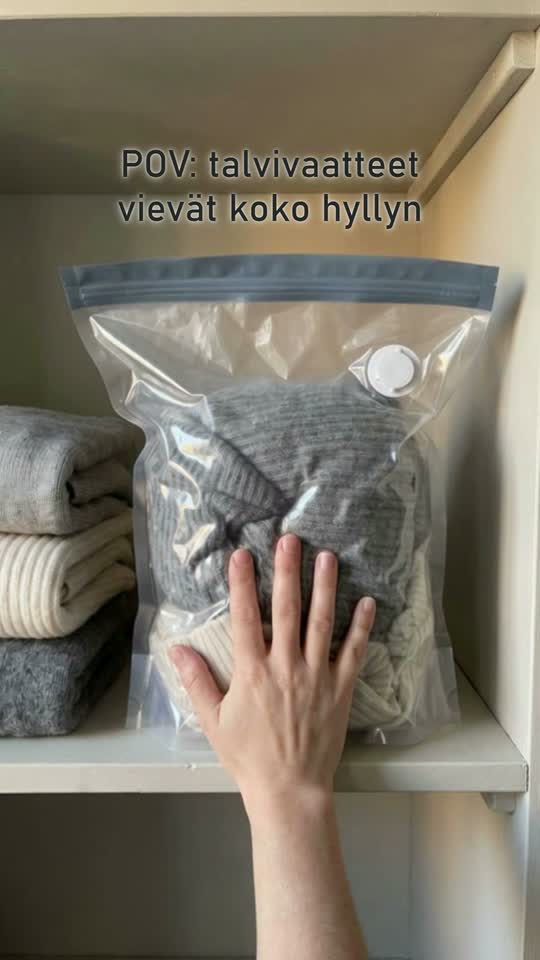TIIVIS vacuum bag, POV video